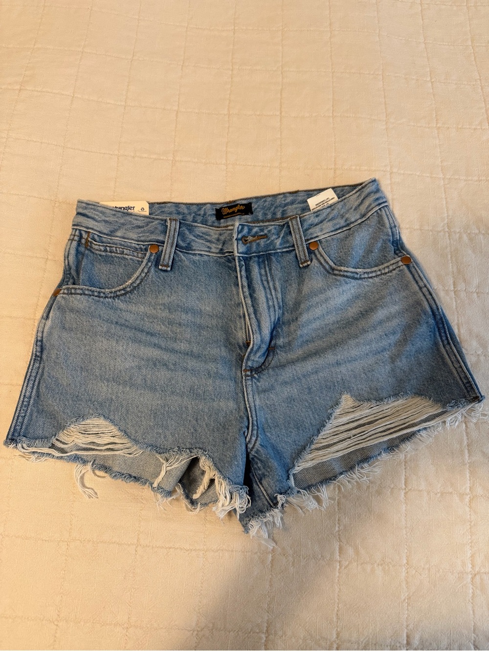 WRANGLER Cowboy Short High Rise Demin Short